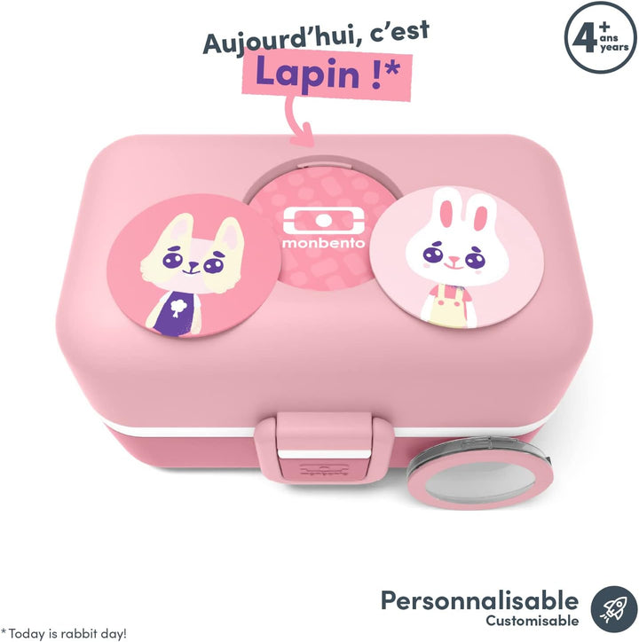 monbento MB Tresor Infinity – Brotdose Kinder 3 Fächer – Lunchbox BPA-frei – Jausenbox Kinder- Ideal