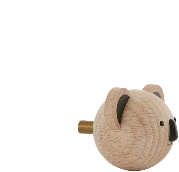 OYOY Mini - Garderobenhaken Kinder Koala aus Holz - Wandhaken für das Babyzimmer/Kinderzimmer- 7,5 x