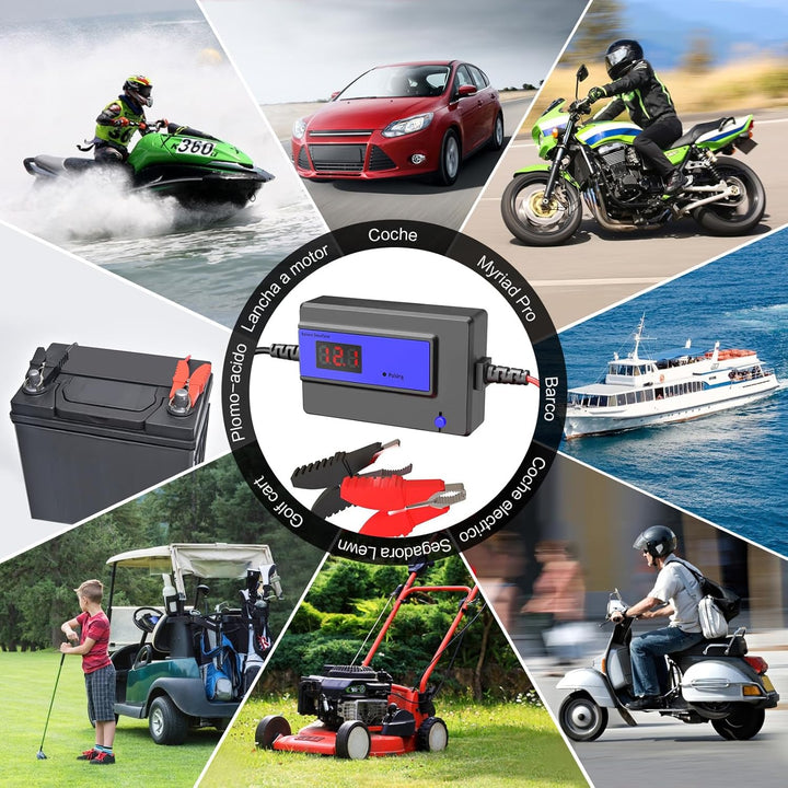 Automatischer Batterie Desulfator Wartungsgerät für Gel, AGM, SLA Blei Säure Batterien für Autos, LK