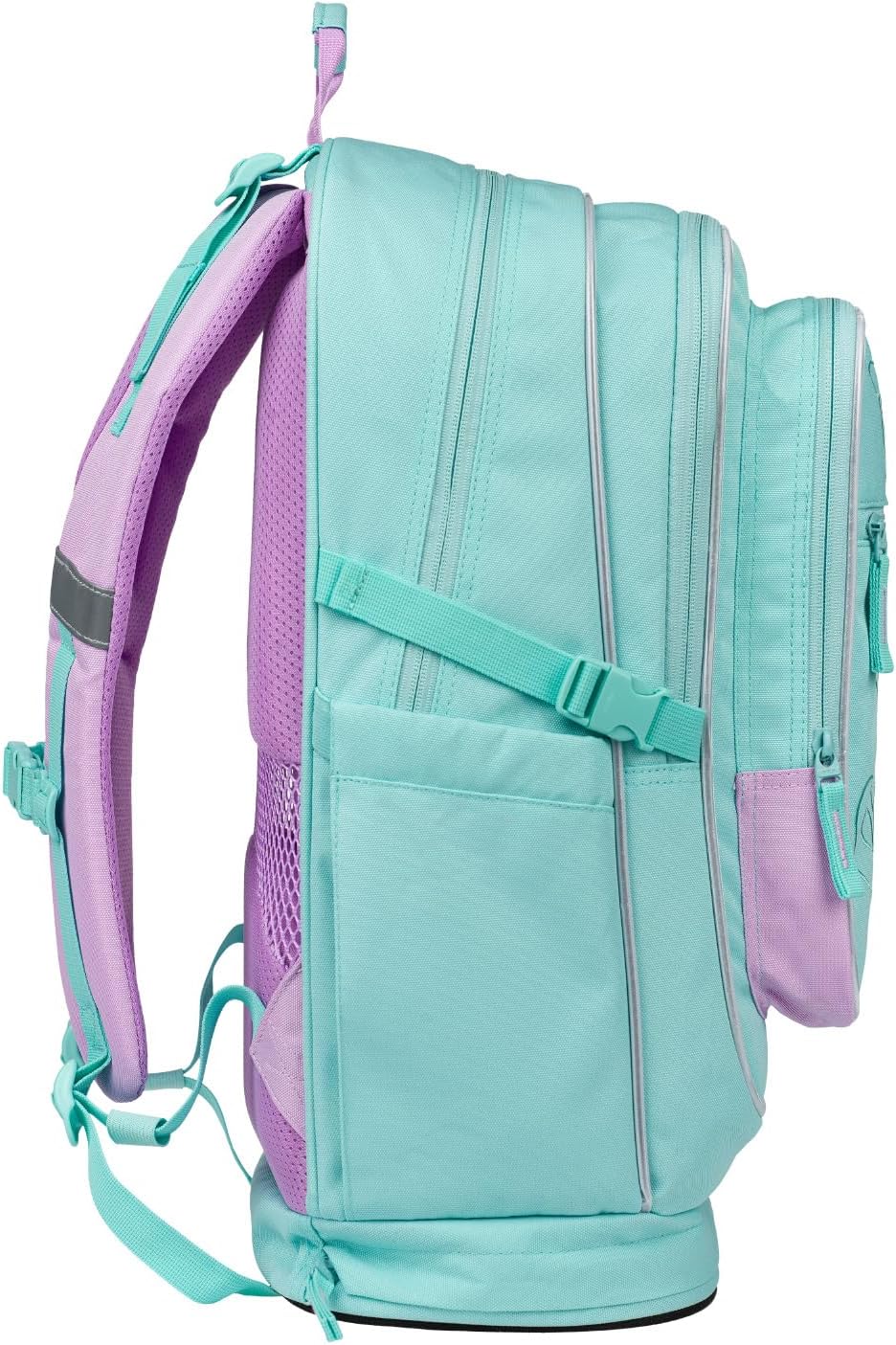 Baagl Schulrucksack Set Mädchen 3 Teilig - Schultasche ab 3. Klasse - Grundschule Ranzen mit Brustgu