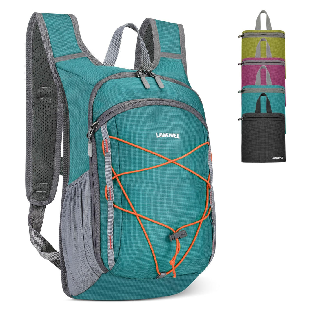 Wanderrucksack Klein 13L Faltbarer Rucksack Damen Herren Tagesrucksack Daypack Ultraleicht Trekkingr