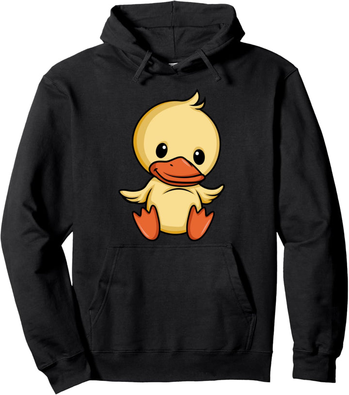 Duck Chibi Kawaii Anime Japanische lustige süsse Ente Pullover Hoodie