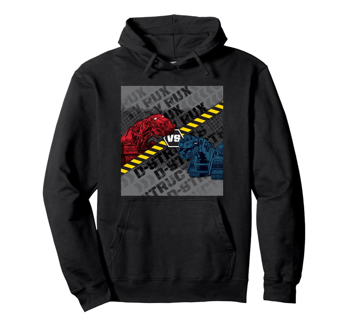 DinoTrux Ty Rux vs D-struct Pullover Hoodie