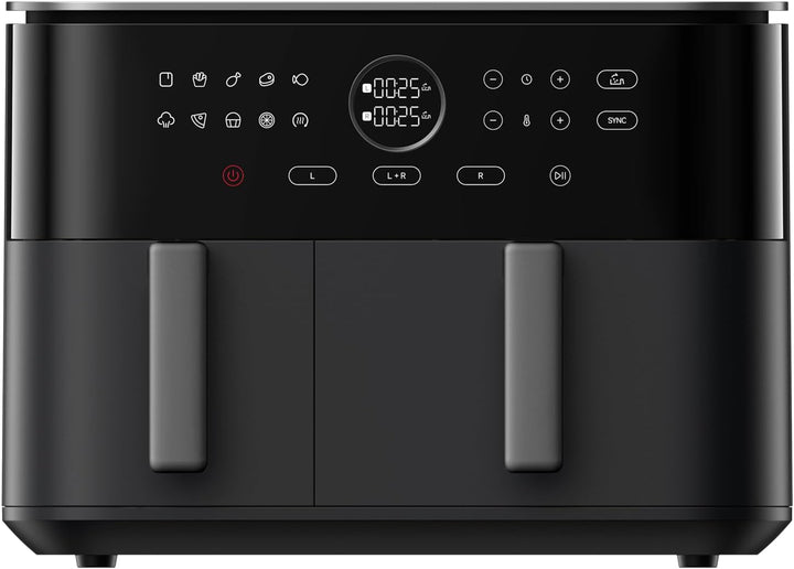 Xiaomi Dual Zone Air Fryer 10L, 2 Fächer 3,5L und 6,5L, 230°C, SYNC-Funktion, 9 Modi, 2700W, fettarm