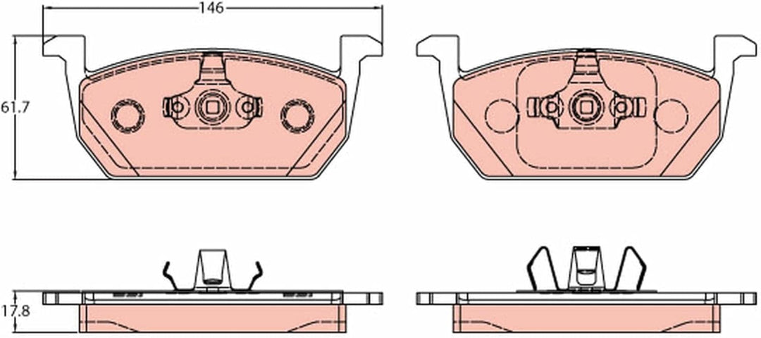 Trw GDB2159 Bremssättel