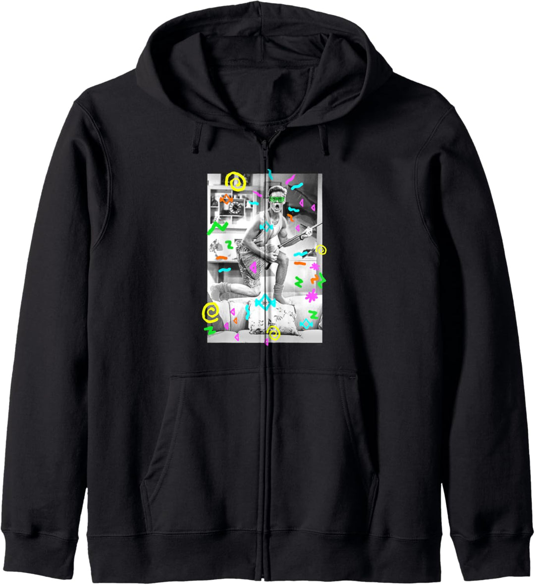 Saved By The Bell Zack Air Gitarre Kapuzenjacke