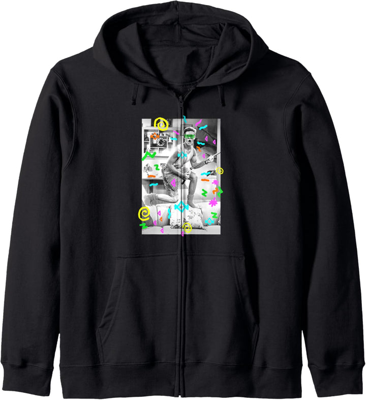 Saved By The Bell Zack Air Gitarre Kapuzenjacke