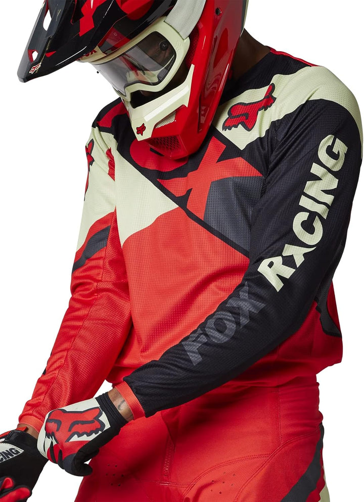 Fox Racing Herren 180 Xpozr Motocross Trikot Jersey (1er Pack) XS Rot, XS Rot