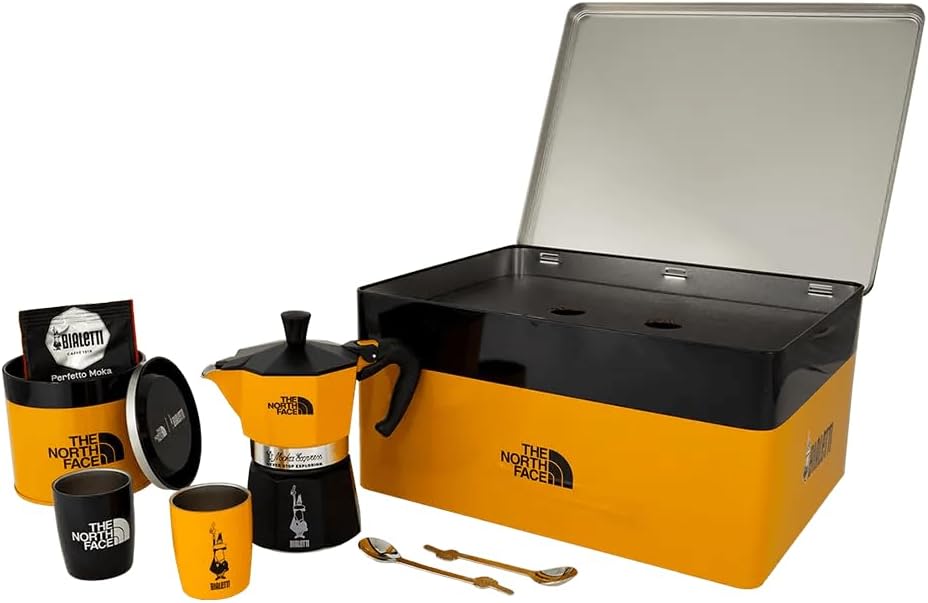 Atempause Kaffee North Face Espressokocher-Set