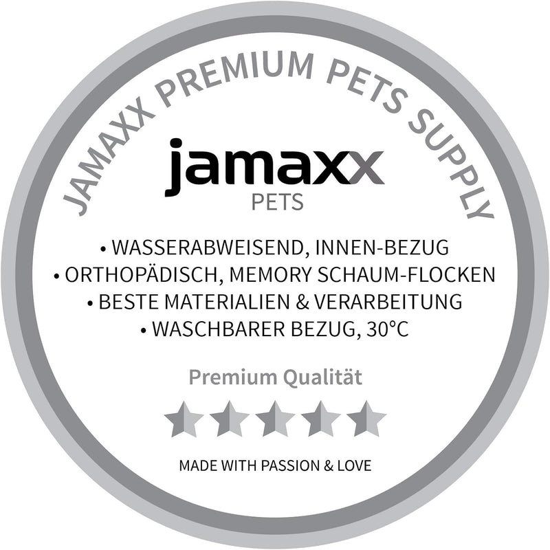 JAMAXX® Premium Hundekissen Orthopädisch Weich Memory Foam, Waschbar, Nässeschutz Wasserabweisend -