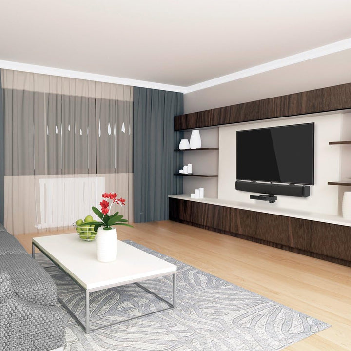 Barkan Universal Soundbar Halterung &amp; Regal Multimedia, für die Montage über oder unter TV, für 13 -