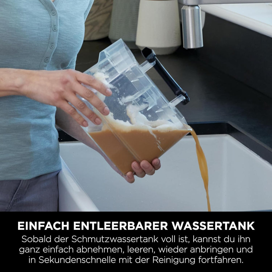 Shark StainStriker Fleckenreiniger mit 5 Aufsätze inkl. Haustier-, Fugendüse & Schlauchreiniger, 2x