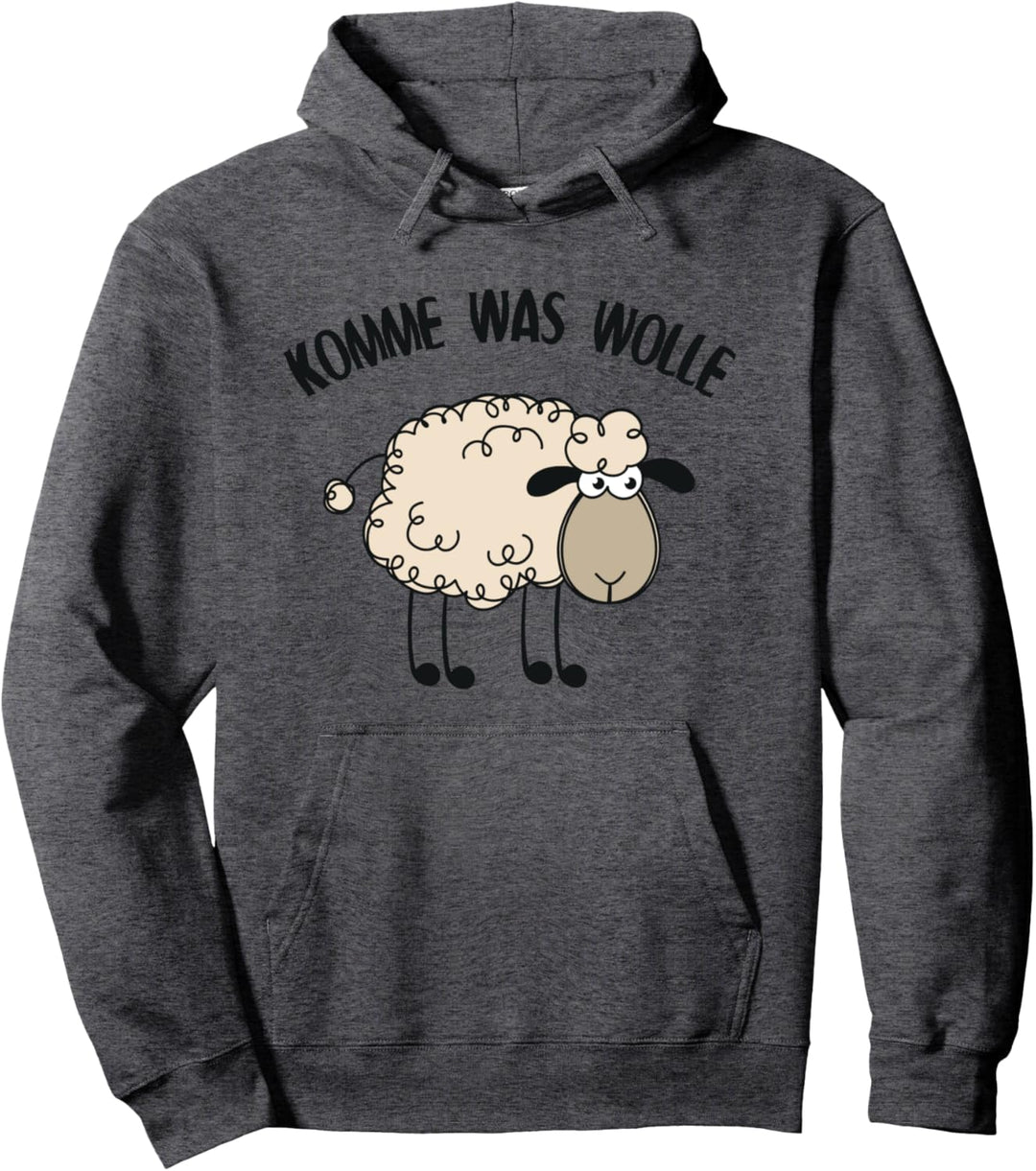 Schaf Landwirte Komme Was Wolle - Bauern Schafe Schäfchen Pullover Hoodie
