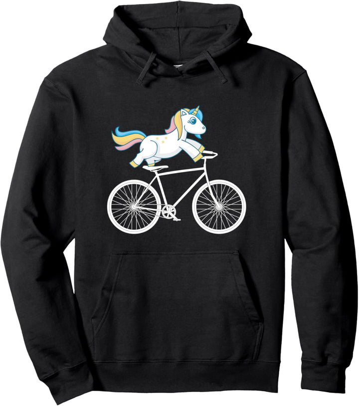 Kunstrad Fahren Kunstradfahren Einhorn Unicorn Mädchen Mann Pullover Hoodie