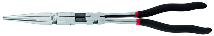 USAG U01150020 - 115 CL - Doppelgelenkzange mit geraden, halbrunden Backen l mm:340, a mm:70, l mm:3