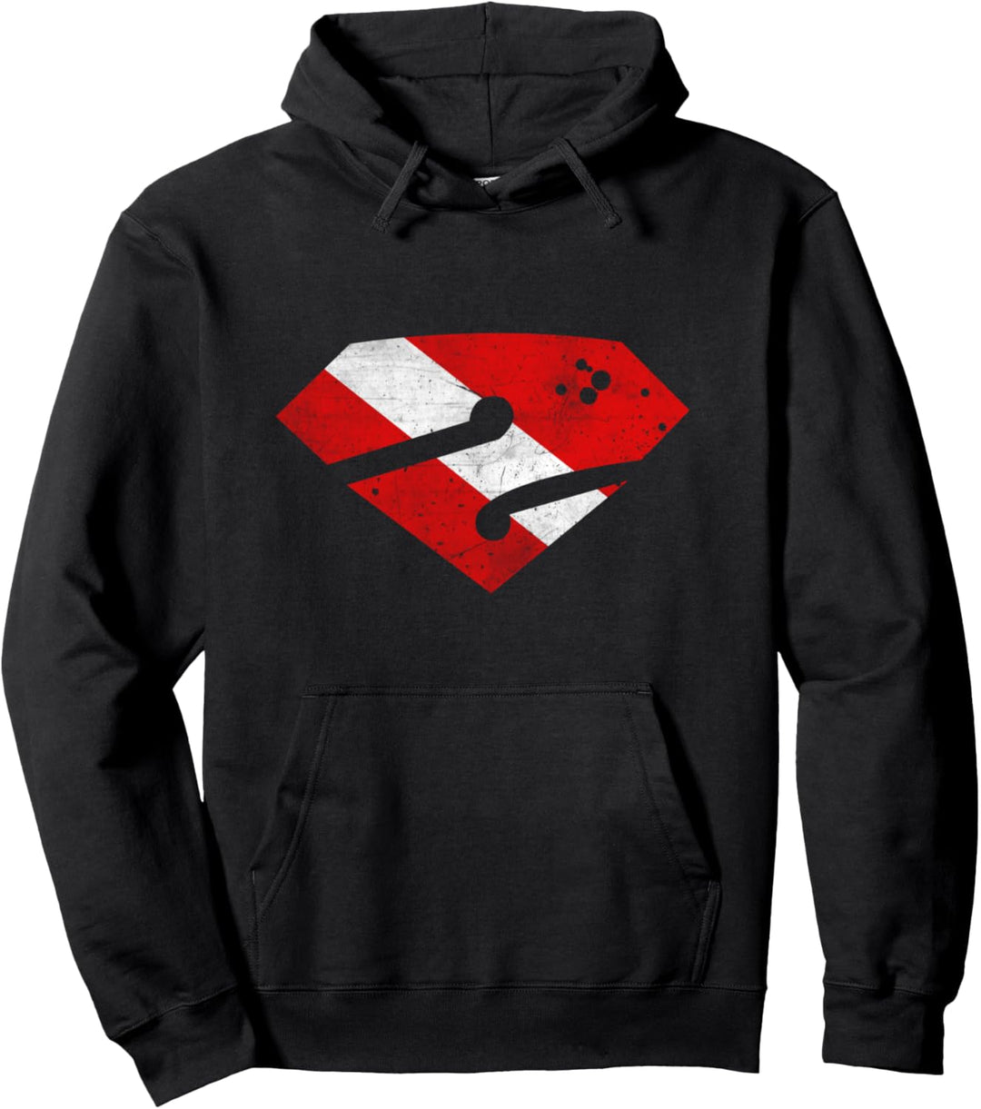 Höhlen-Tauchhöhle Freitauchapnoe Meer Pullover Hoodie