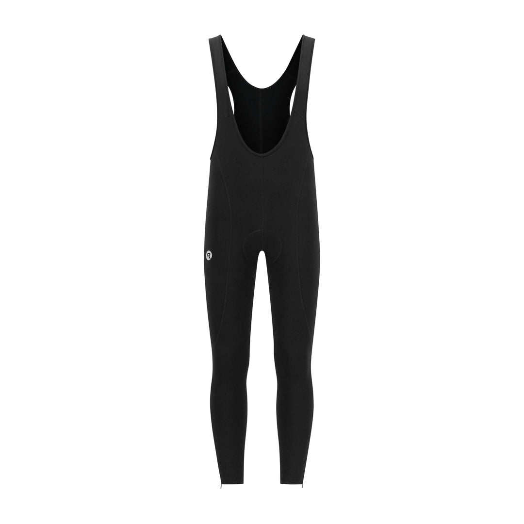 Rogelli Core Radlerhose Herren - Lange Fahrradhose Mit Trager - Schwarz S Schwarz, S Schwarz