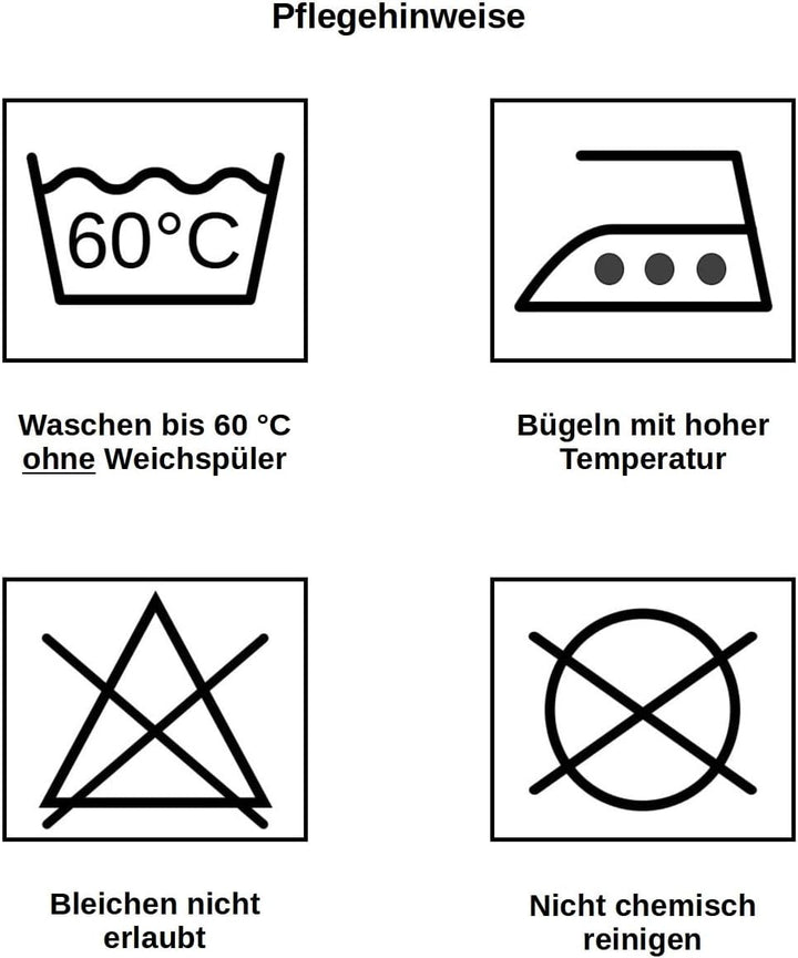 Daloual 12x Geschirrtuch/Küchentuch/Putztuch/Poliertuch aus 100% Baumwolle schwarz