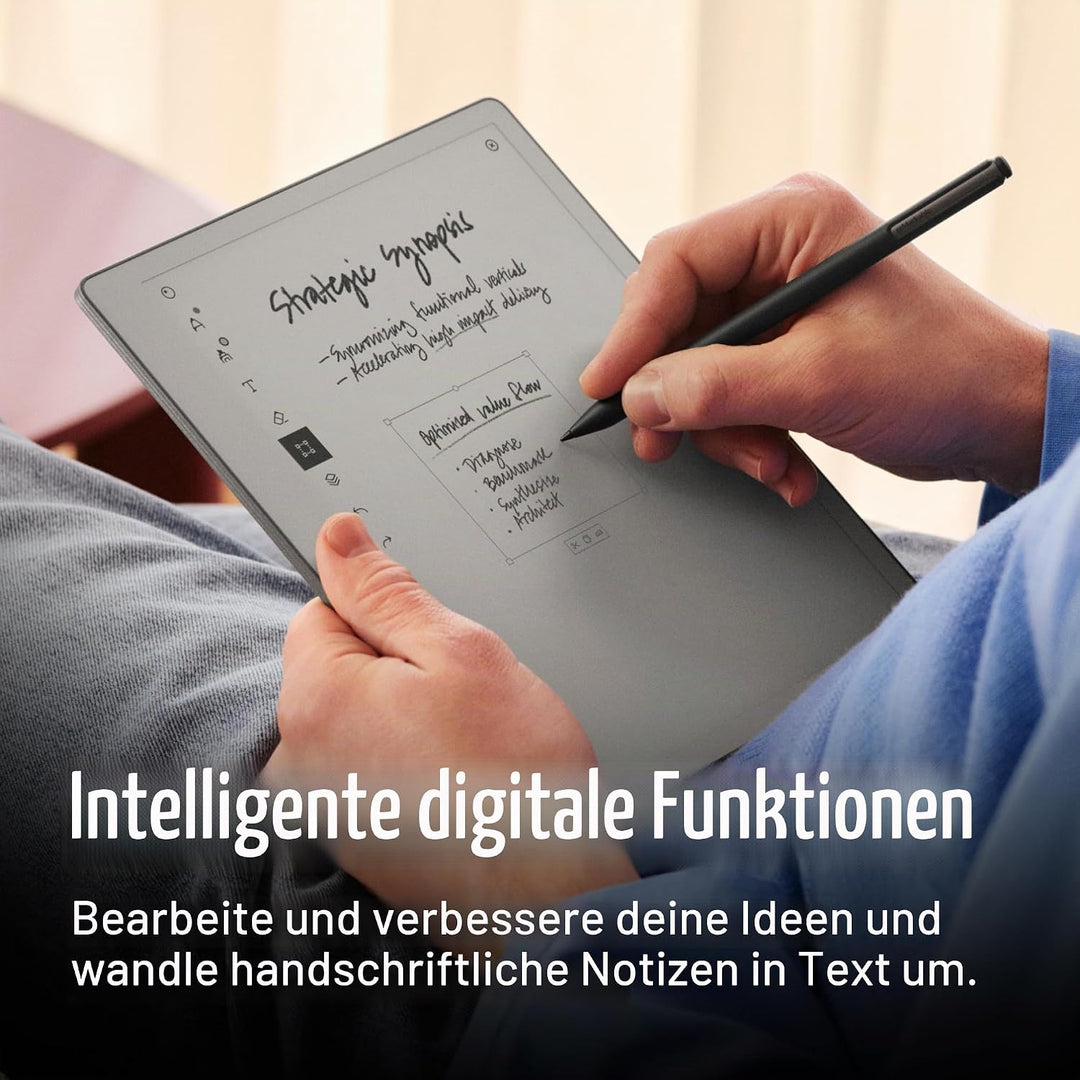 reMarkable Paper Pure Bundle – Paper Tablet mit 10,3-Zoll-Schwarz-Weiss-Display – Digitales Notizbuc
