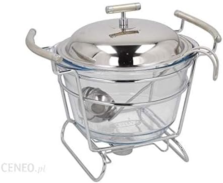 Speisewärmer Suppewärmer mit Glaseinsatz 4.0L Warmhaltebehälter (Modell 2), Modell 2