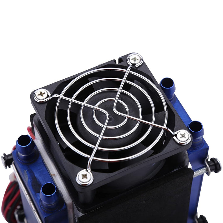 Peltier-Kühlung Thermoelektrischer Kühler, Mini Luftkühlgerät DC 12V 576W 8-Chip Computer-Kühlkörper