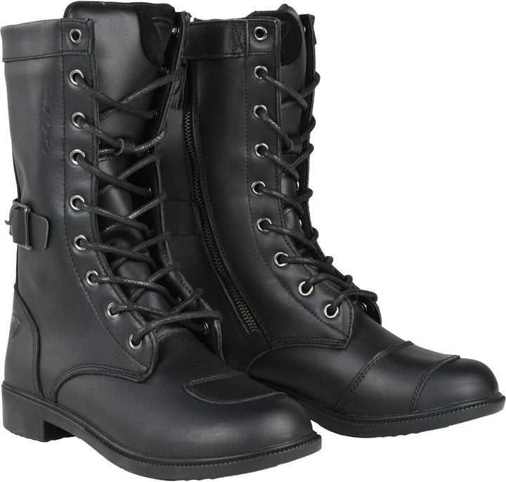 Difi Virginia Damen Motorrad Stiefel 36 EU Schwarz, 36 EU Schwarz