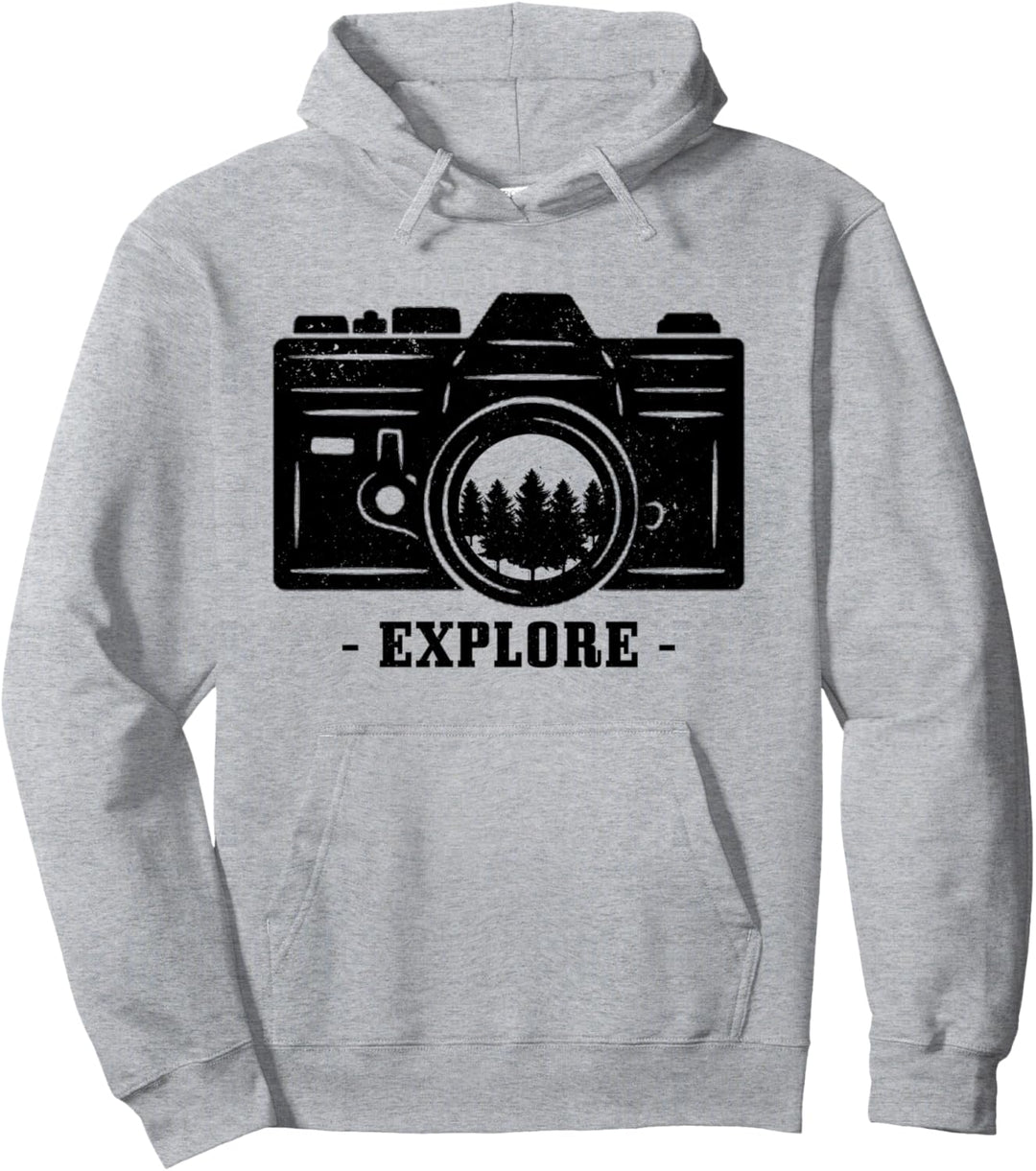 Fotograf Geschenk Kamera Natur Fotografie Naturfotografie Pullover Hoodie