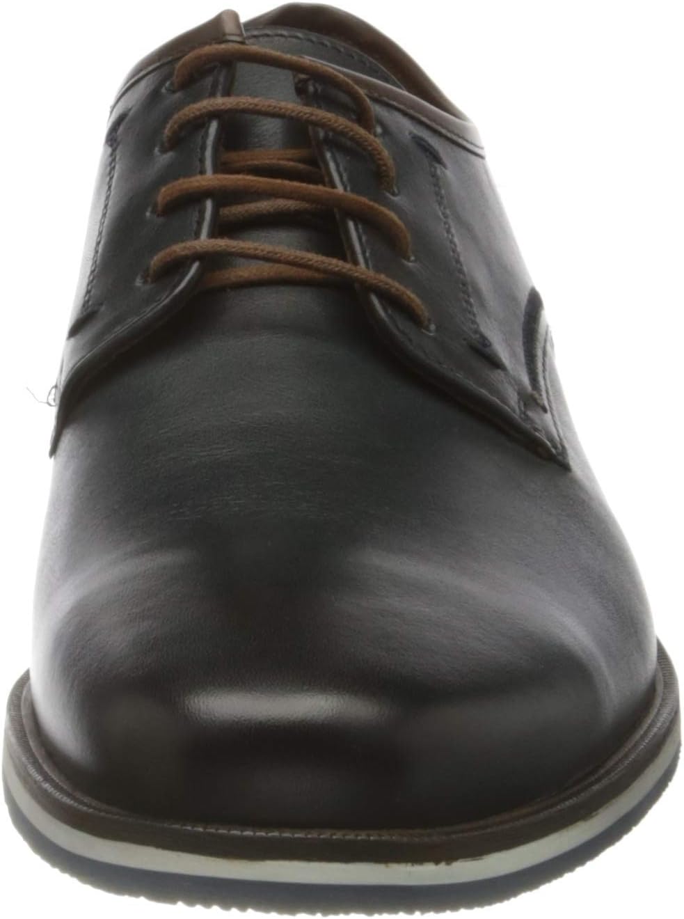 LLOYD Herrenschuh Detroit, moderner Halbschuh aus Leder mit Gummisohle 42 EU Blau Ocean 8, 42 EU Bla