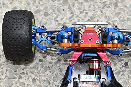 GPM for Losi 1/18 Mini-T 2.0 2WD Stadium Truck Aluminum + Stainless Steel Front Upper Arm Tie Rod -