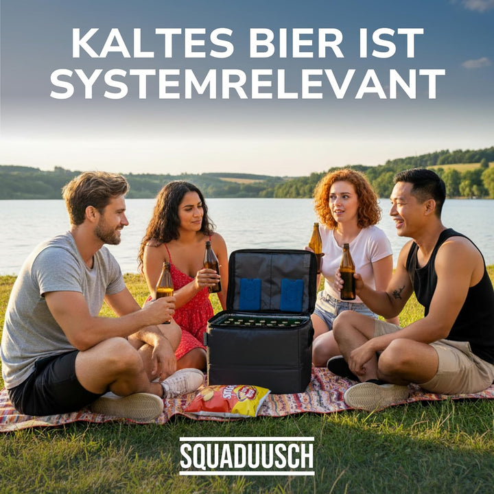 Bier Kühltasche - Kühltasche für Bierkasten - Isoliertasche für Bierkiste