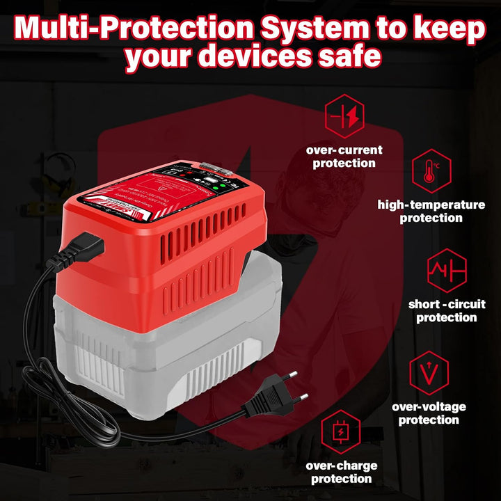 5A Schnellladegerät für Einhell 18V Power X-Change Akku