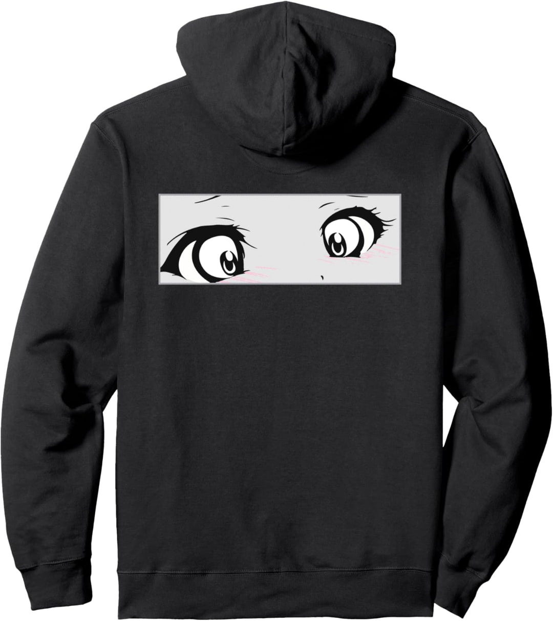 Anime Funny Otaku Ahegao Face Pullover Hoodie