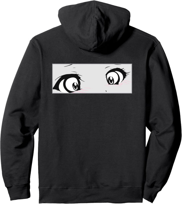 Anime Funny Otaku Ahegao Face Pullover Hoodie