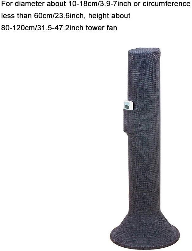 Stehende Lüfterstaubbedeckung Anti -Staub Elastischer Boden Stehende Vollbedeckung Turmventilator Ab
