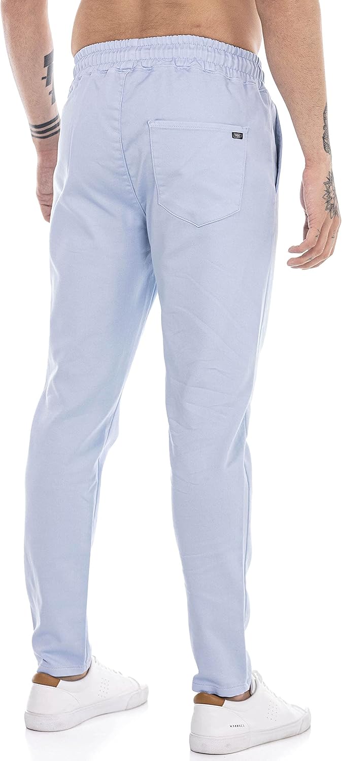 Redbridge Hose für Herren Freizeit-Hose Jogger Pants Chino, XL Hellblau