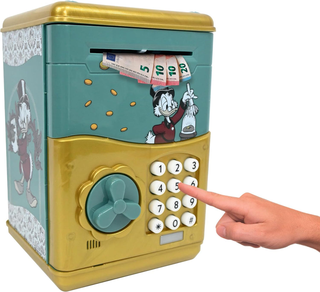 Lexibook - Scrooge McDuck - Electronic Piggy Bank (JG150SC)