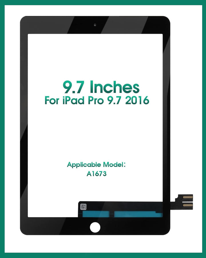 Touchscreen-Digitizer-Glas für iPad Pro 9.7 2016 Generation, für A1673 A1674 A1675 Touch-Display-Pan