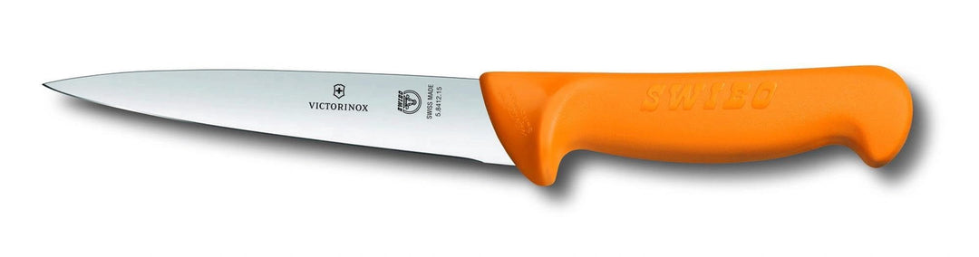 Victorinox Küchenmesser Swibo Ausbein und Stechmesser Normaler Schliff 13 cm Gelb, 13 cm Gelb