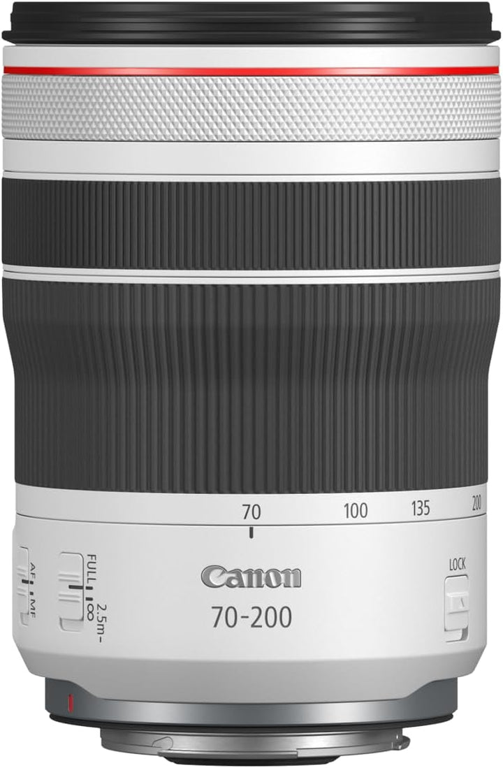 Canon RF 70-200mm F4L is USM Objektiv &amp; EF 75-300mm F4.0-5.6 III Zoomobjektiv (58mm Filtergewinde) s