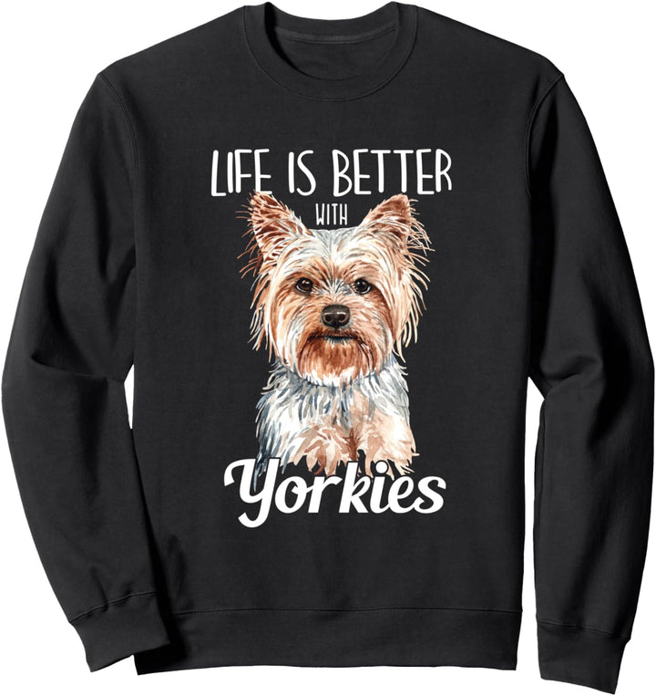 Schöne Hundeportrait Kleidung Geschenk Sweatshirt
