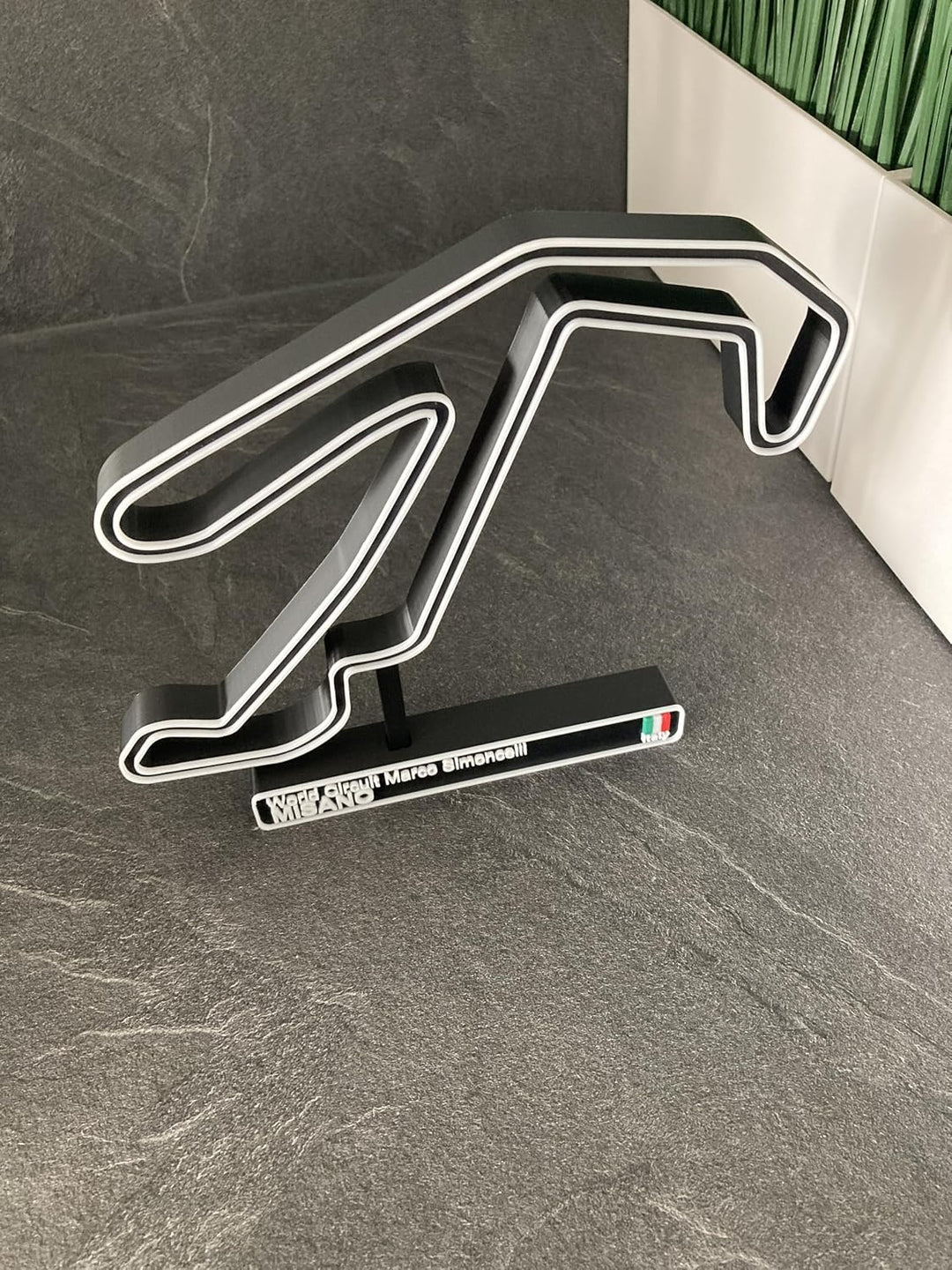 Misano-Rennbahn, 3D-Rennbahn, Auto-Dekoration