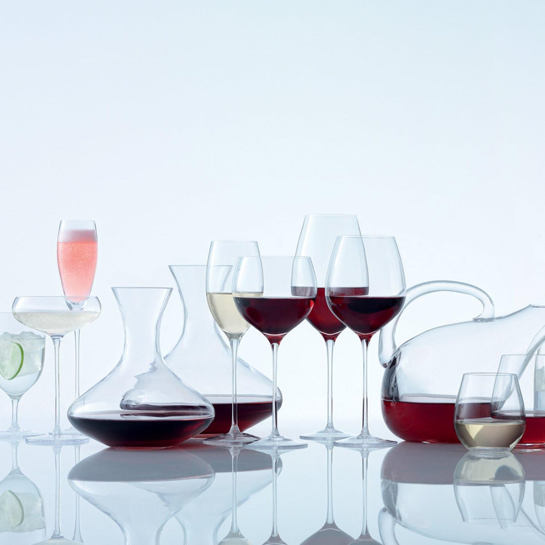 LSA International Weinrot Weinkaraffe 1,5 l klar, Glas, durchsichtig, 1.5L Karaffe 1500 ml, Karaffe