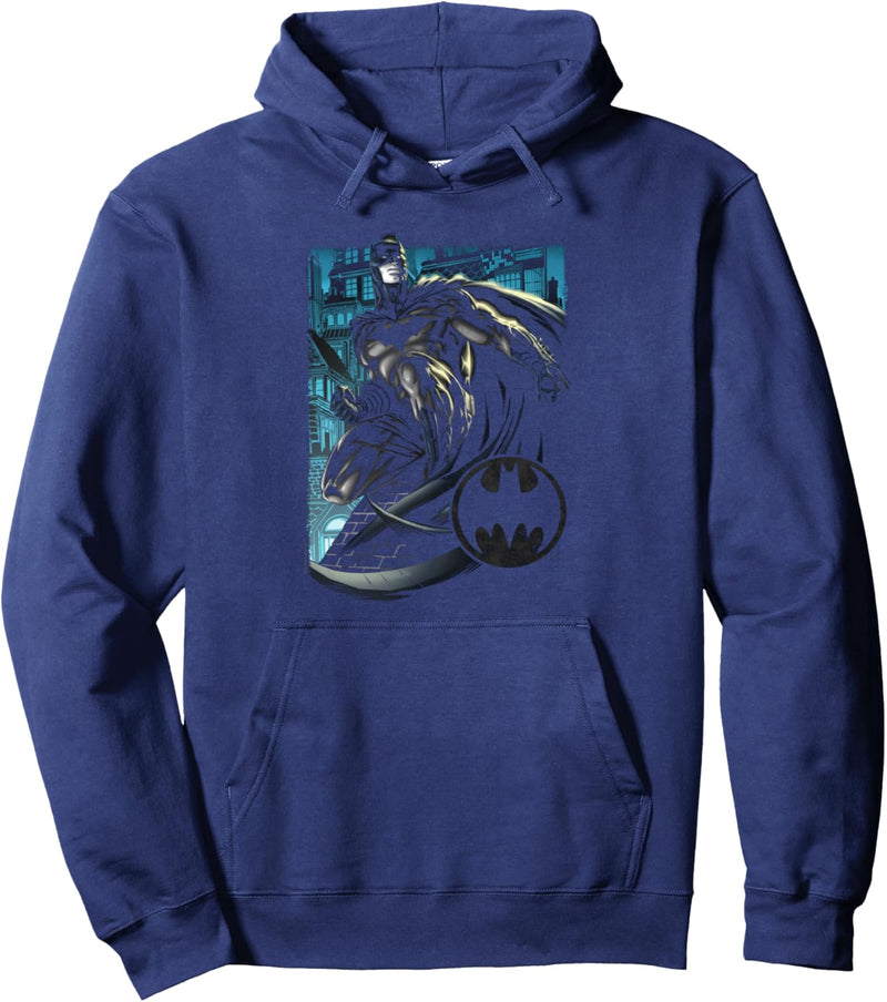 Batman Knight Falls In Gotham Pullover Hoodie