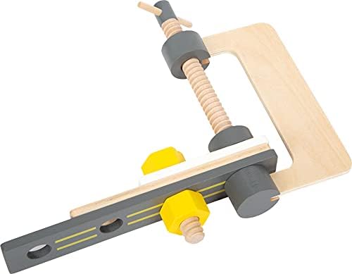 small foot Werkzeugkasten 2in1 "Miniwob" aus Holz, auch als Werkbank nutzbar, mit Kinderwerkzeugen,