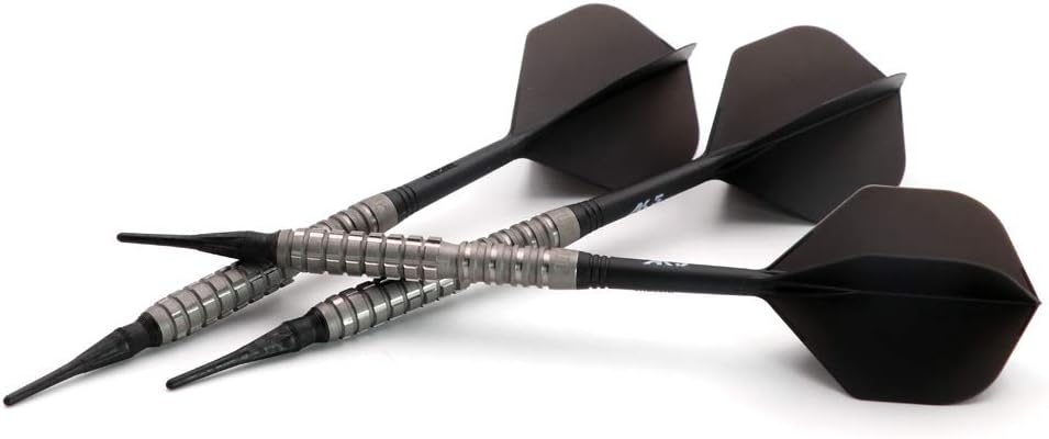 CUESOUL Dazzling 20g Soft Tip 90% Wolfram Dart Set Mattierte Oberfläche mit ROST Flügen CSDZ-DZR0220