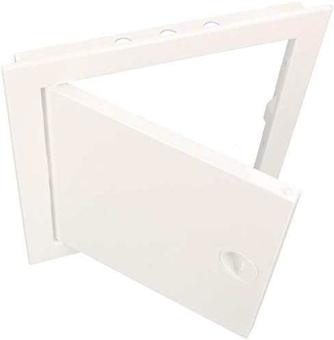 KOTARBAU Revisionstür 40 x 50 cm Alle Grössen Kunstoff ABS Inspektionstür Weiss Wartungsklappe Schna