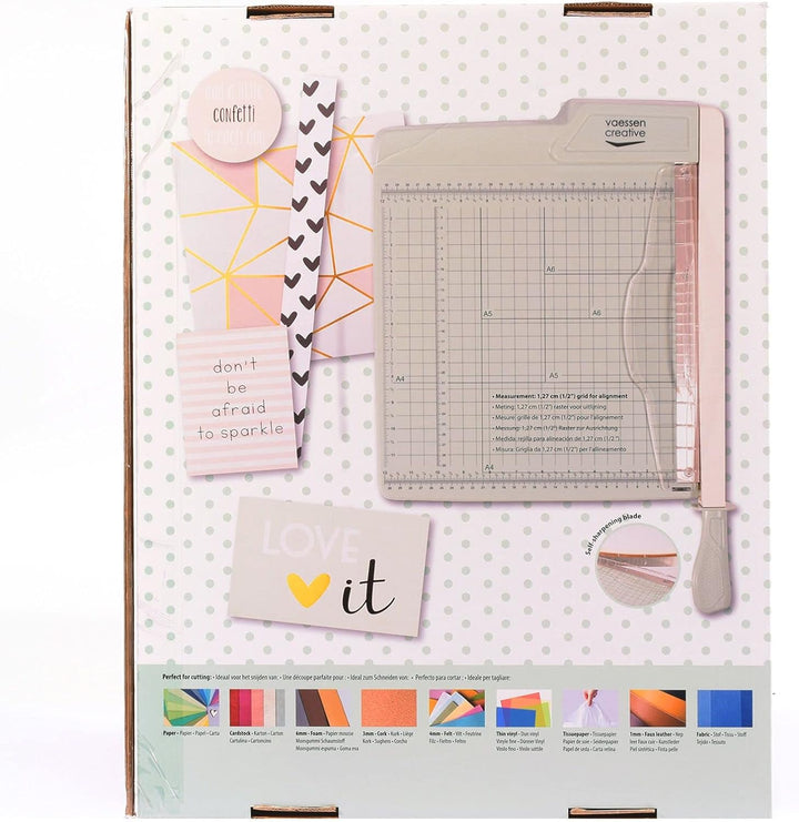 Vaessen Creative Hebelschneider 30cm Offwhite (Mintgrün)