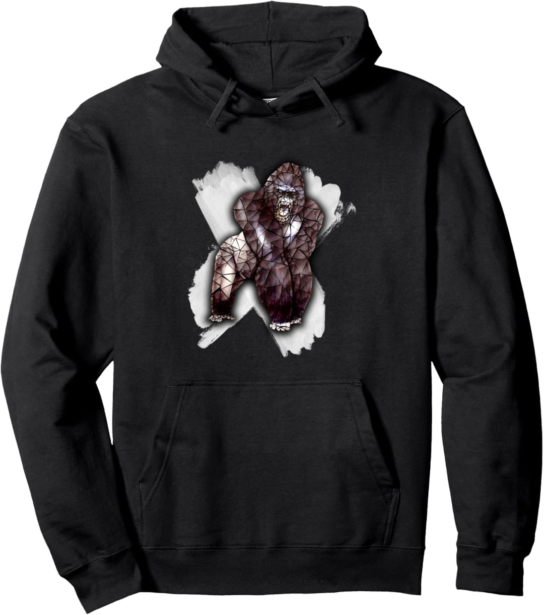 Verärgerter Schimpanse Lustiges Geschenk Fun Pullover Hoodie