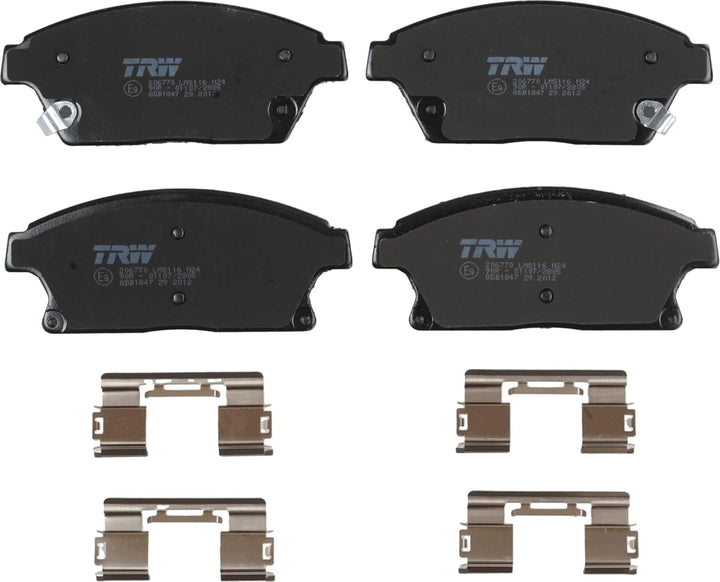 TRW GDB1847 Bremsbelagsatz, Scheibenbremse (Pack of 2)