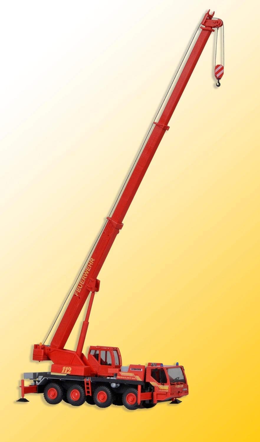 Viessmann 13041 - H0 Feuerwehr Kranwagen Liebherr LTM 1050/4
